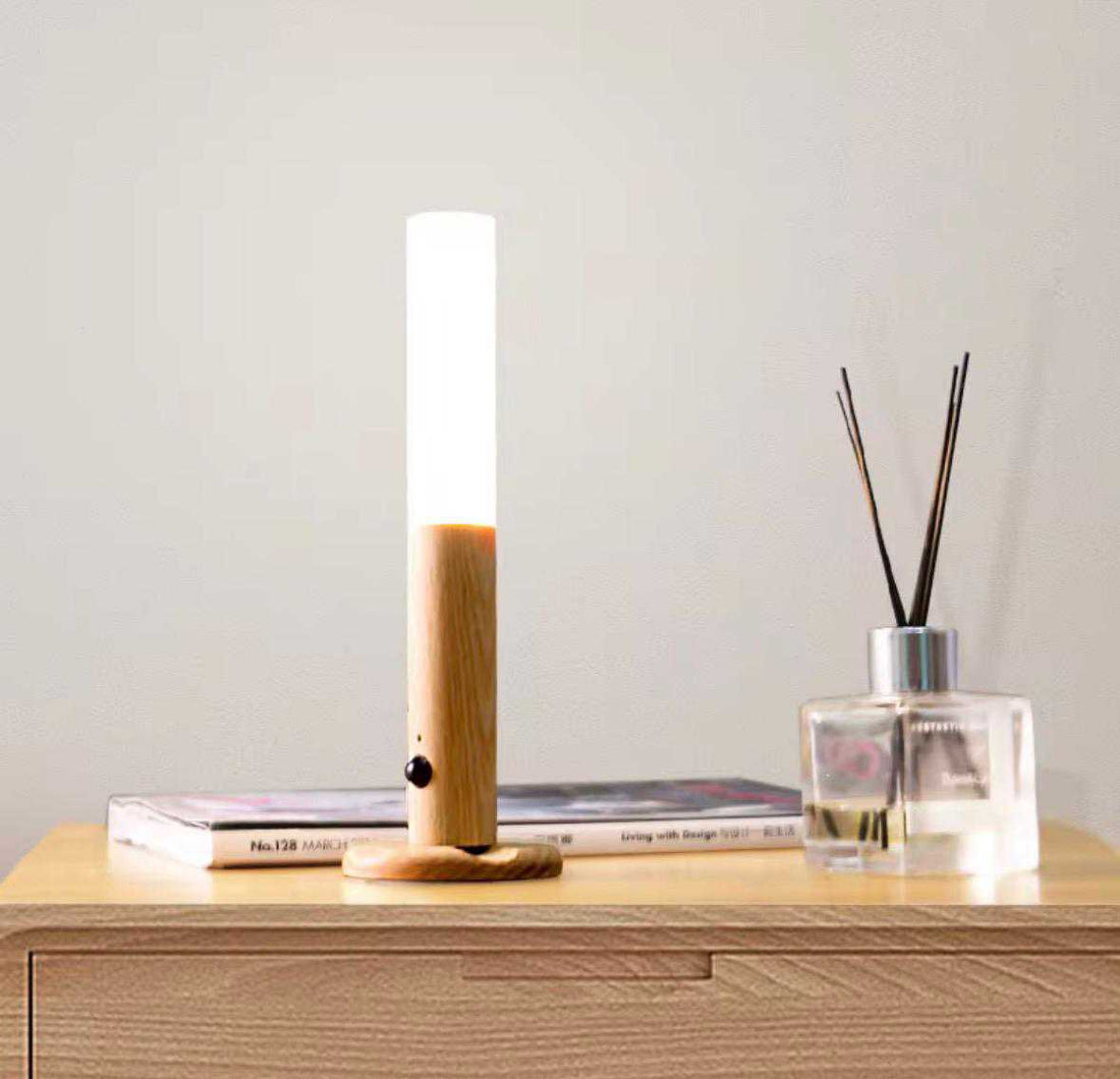 LED Smart Motion Night Light (Wood Finish) (Pack of 8)